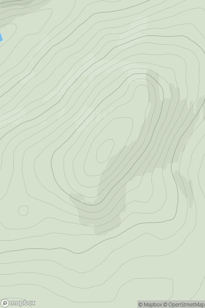Thumbnail image for Meall Mor [Braemar to Montrose] showing contour plot for surrounding peak